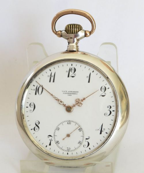 Antique Silver Omega Pocket Watch, C1912