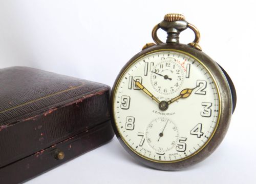 Antique “Ghandi” Zenith Alarm Pocket Watch