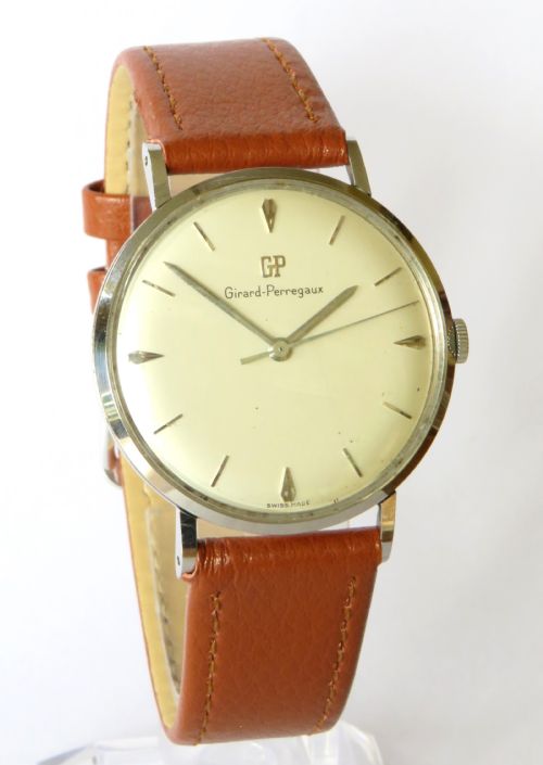 fig 1. Gents 1960s Girard Perregaux wrist watch