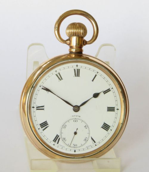 fig 1. Antique Zenith pocket watch, 1929
