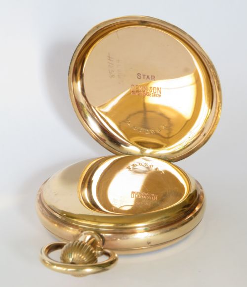 fig 2. Antique Zenith pocket watch, 1929