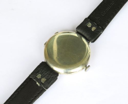 fig 3. Gents J W Benson silver wrist watch, 1927