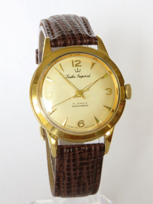 fig 1. Gents Smiths Imperial wrist watch, c1958
