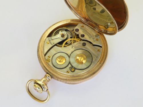 fig 2. 1914 Waltham Equity pocket watch