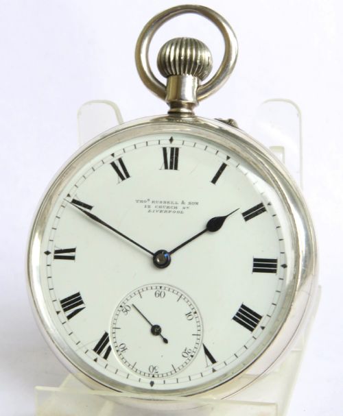 Antique Silver Thomas Russell Pocket Watch, 1903