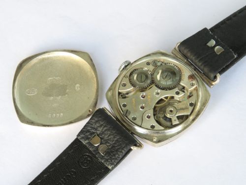 fig 2. Gents silver Unicorn wrist watch, 1924