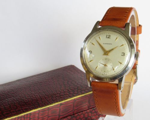 fig 1. Gents 1960s Garrard wrist watch