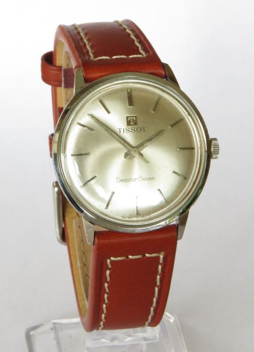 fig 1. Gents Tissot Seastar Seven wrist watch, 1965