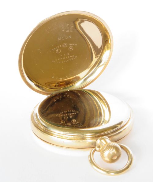 fig 1. 1930s Selezi full hunter pocket watch