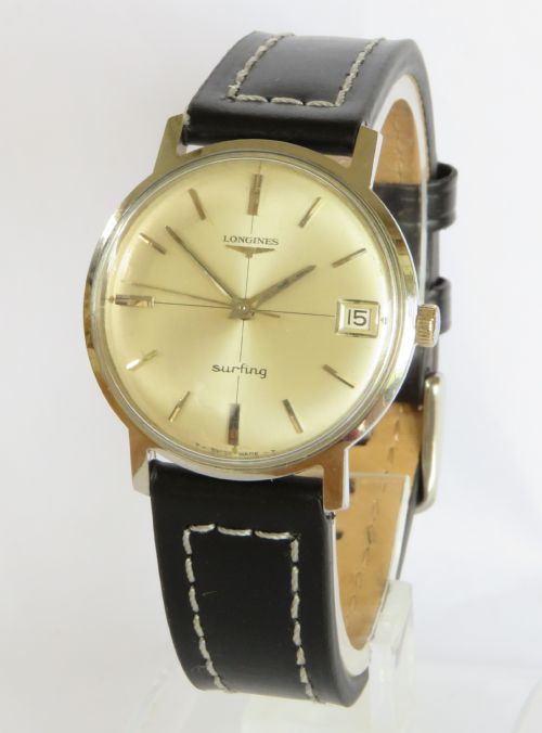 Gents Longines Surfing Wrist Watch, 1966