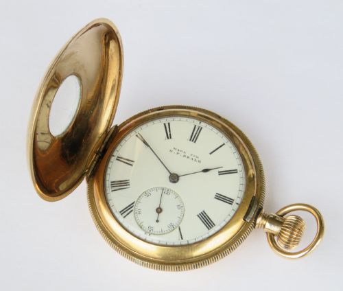 fig 2. Antique Waltham Riverside fob watch, c1893