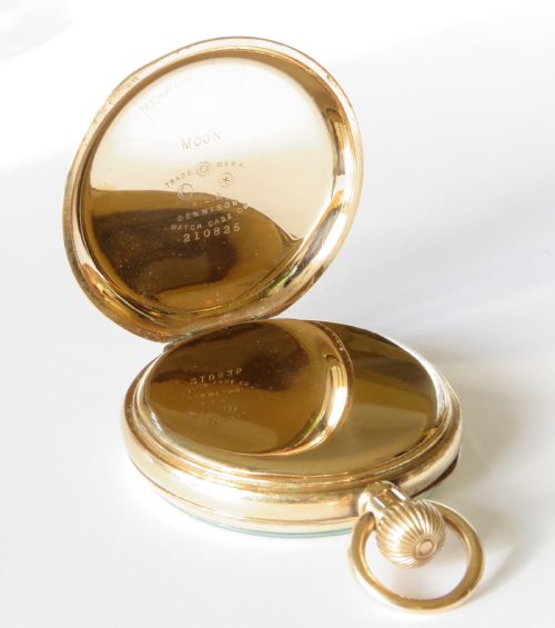 fig 2. Antique Waltham pocket watch, 1906
