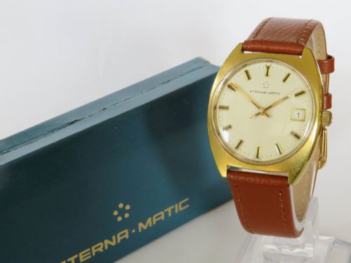 Gents 1960s Eterna-matic Automatic Wristwatch