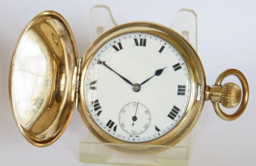 1920s Fleurier Full Hunter Pocket Watch