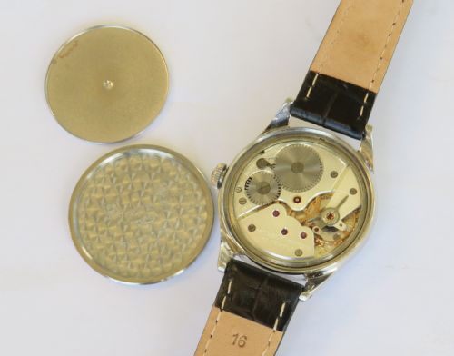fig 2. Gents 1950s Movado wrist watch