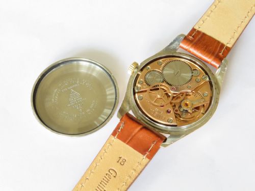 fig 2. Gents Omega Seamaster wrist watch, 1956