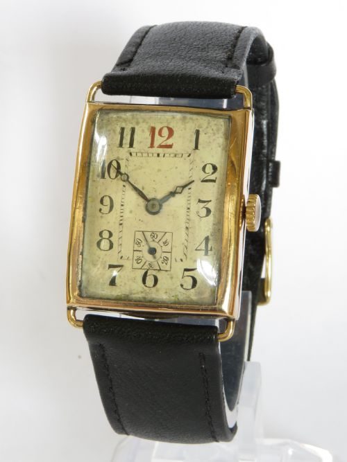Gents 1930s Art Deco Wrist Watch