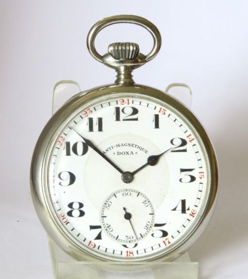 fig 1. 1930s Doxa pocket watch