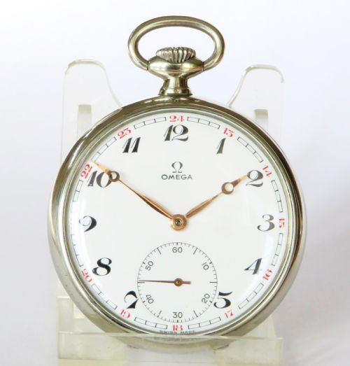 fig 1. Omega pocket watch, 1956
