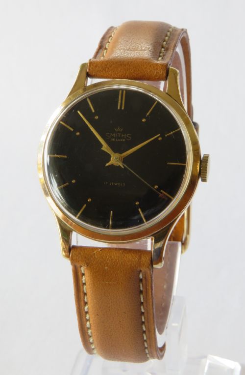 Gents 1950s Smiths De Luxe Wrist Watch