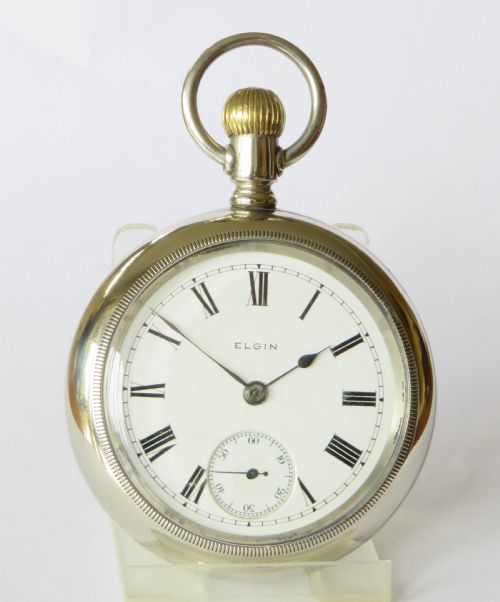 fig 1. Antique Elgin pocket watch, 1906