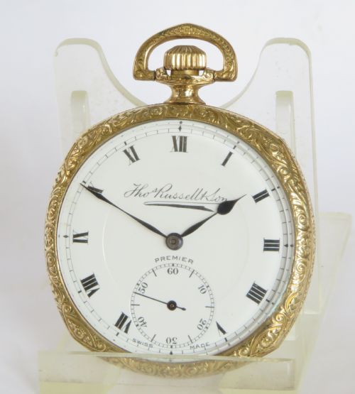 1930s Thomas Russell & Son Premier Pocket Watch
