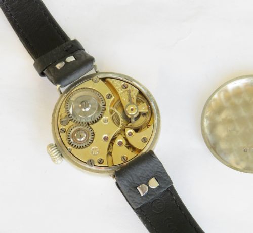 fig 1. 1930s West End Watch Co Philos wrist watch