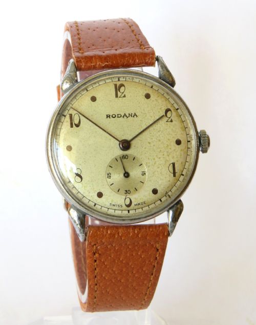 fig 1. Gents 1940s Rodana wrist watch
