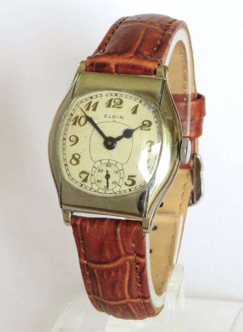 Mid-size Elgin Gold Filled Wrist Watch, 1931