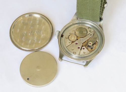 fig 2. Gents 1940s Timor WWW military wrist watch