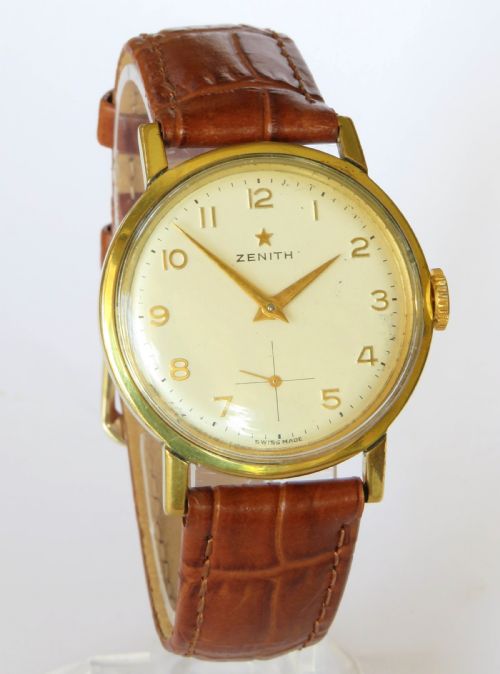 fig 1. Gents Zenith wrist watch, 1962