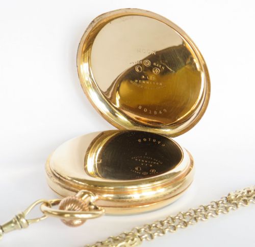 fig 2. 1930s pocket watch and chain