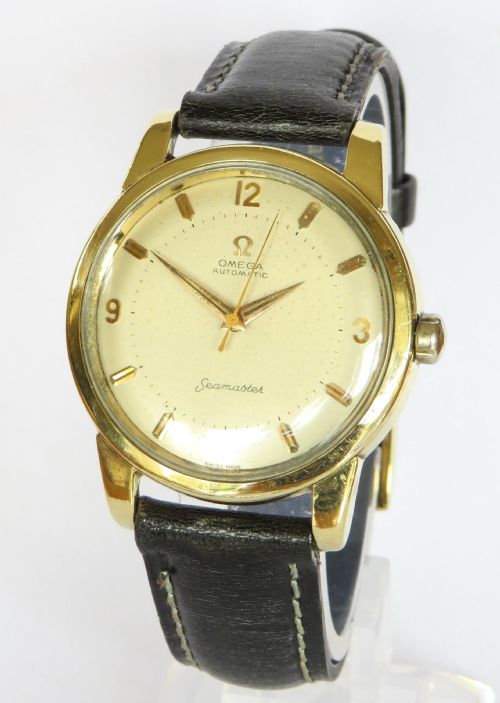 Gents Jumbo Omega Seamaster Automatic Wrist Watch
