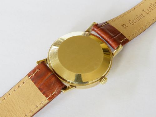 fig 3. Gents 9ct gold Omega automatic wrist watch, 1966