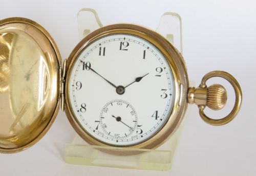 Antique Criterion Full Hunter Pocket Watch