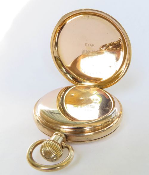 fig 2. 1920s Advance full hunter pocket watch