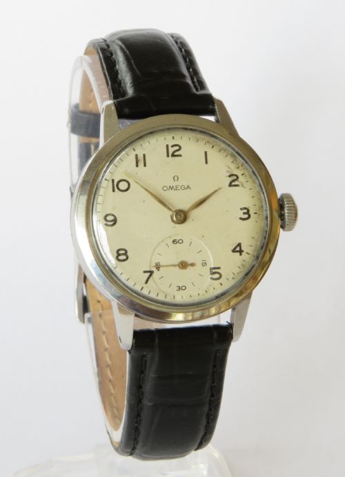 fig 1. Gents Omega wrist watch, 1939