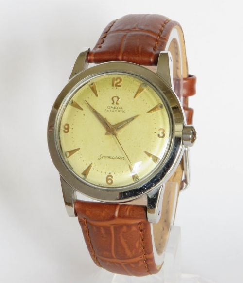 Gents Omega Seamaster Bumper Automatic Wrist Watch, 1950