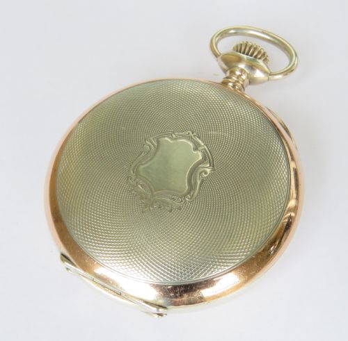 ANTIQUE SILVER ZENITH POCKET WATCH 1913 - ADDITIONAL PHOTO 5