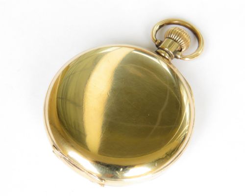 1930S HEXAMETER HALF HUNTER POCKET WATCH - ADDITIONAL PHOTO 5