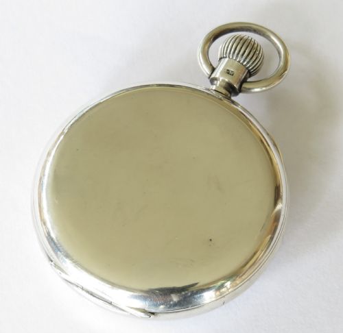 ANTIQUE SILVER JAS WADSWORTH POCKET WATCH CHAIN - ADDITIONAL PHOTO 6