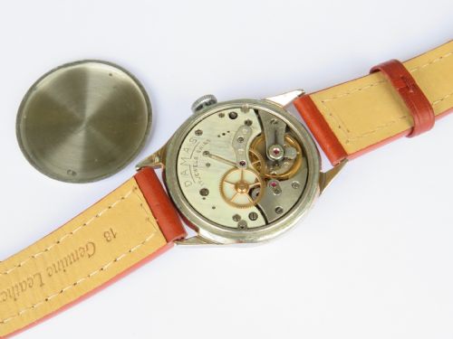 GENTS 1950S DAMAS TRIPLE DATE WRIST WATCH - ADDITIONAL PHOTO 2