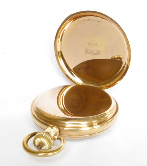 RECORD DREADNOUGHT TRENTON POCKET WATCH - ADDITIONAL PHOTO 2