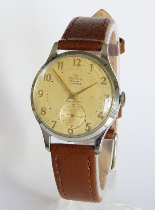 Gents 1960s Smiths De Luxe Wrist Watch