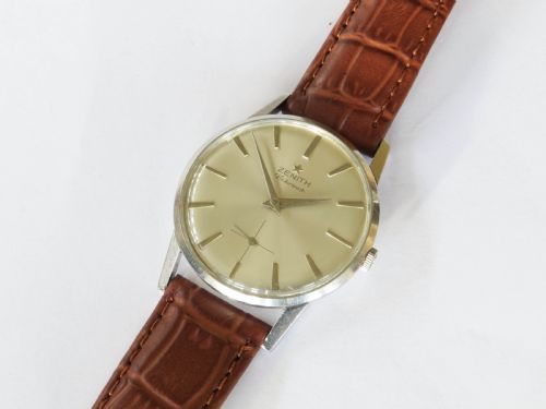 fig 1. Gents Zenith Stellina Victorious wrist watch, c1963
