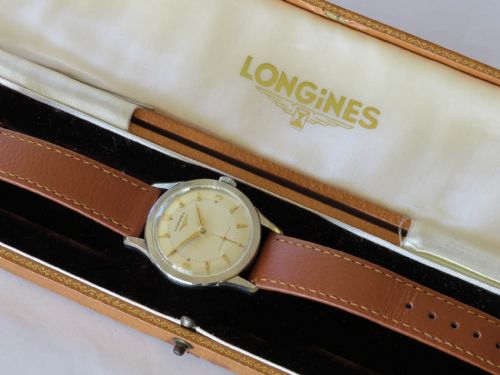 GENTS 1954 LONGINES WRIST WATCH - ADDITIONAL PHOTO 1