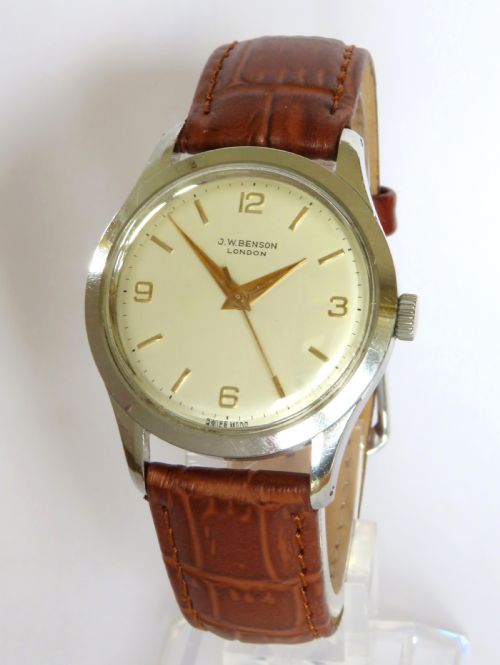 Gents 1950s Nivada Wrist Watch for J W Benson