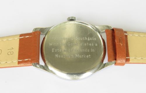 GENTS 1950S CYMA TRIPLEX WRIST WATCH - ADDITIONAL PHOTO 3