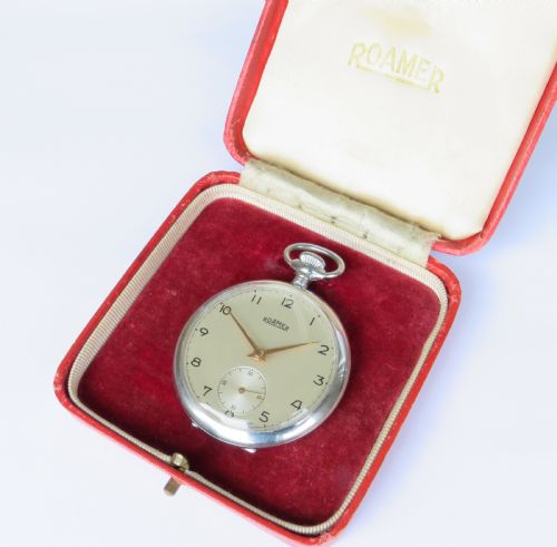 1950S ROAMER POCKET WATCH - ADDITIONAL PHOTO 1