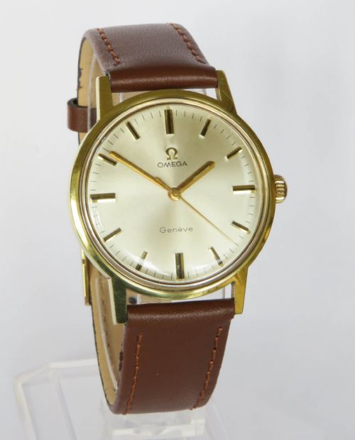 fig 1. Gents Omega Geneve wrist watch, 1970